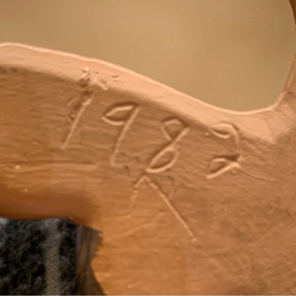 Ceramic Hand Painted Dog / Madonna Ohrt / Vintage Dog Figurine / Dog / Puppy - Picture 15 of 16